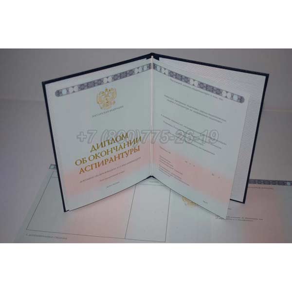 Диплом Аспирантуры 2014-2025 г.в. Иркутск