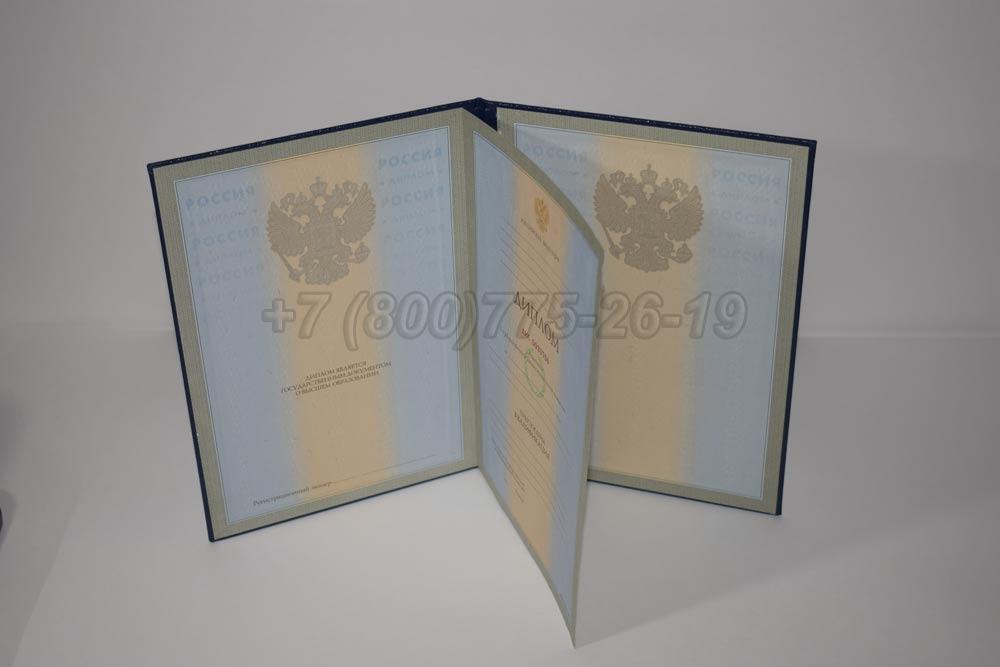 Диплом для иностранных граждан Гознак 1997-2025 год выпуска г.Иркутск